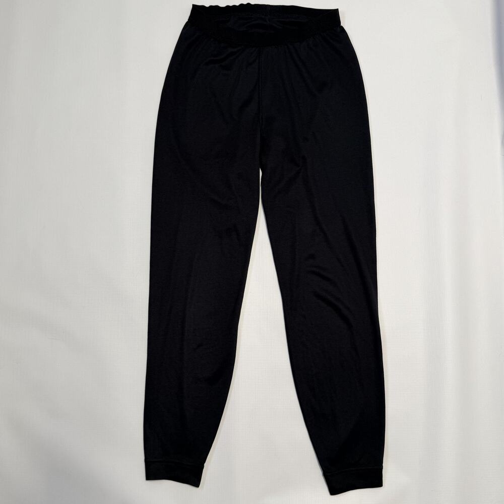 Vintage Patagonia Base Layer Pants Womens Small Black Capilene Made in USA 90s